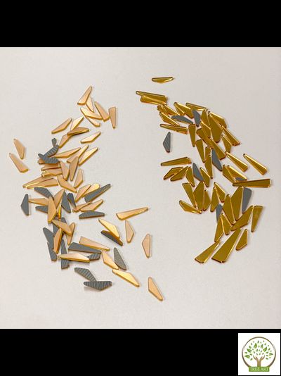 Декор "Брызги" 20 гр/золото