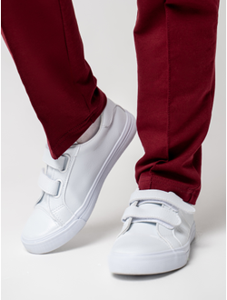 Брюки трикотажные бордо