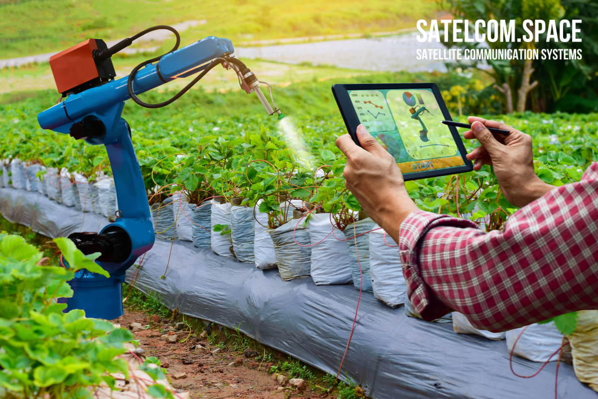 Умное сельское хозяйство и спутниковый интернет