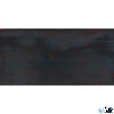 Керамогранит Staro Oxide Natural Metalic porcelain 60х120 см матовый карвинг черный