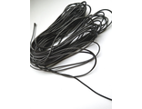 Шнур вощеный, цвет чёрный, 1,5 мм цена за 1 метр