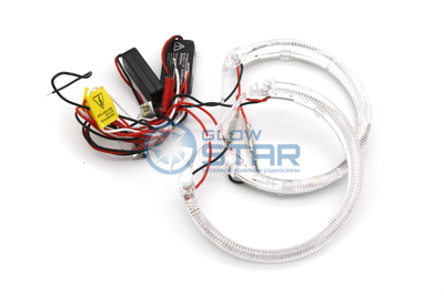 Светодиодные кольца LED Cree - 120мм, с драйвером (комплект, 2шт)