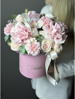 Композиция в коробке Любимой мамочке