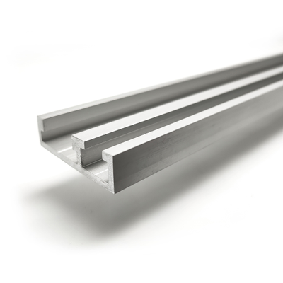 T-track профиль с двумя пазами 19.2 мм и 8.6 мм AL-T45 (0.1 м) от 0.1 до 3 метров