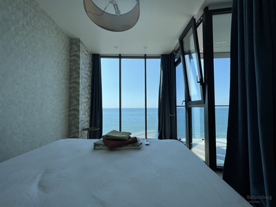 ЖК "Tropical Garden", Квартира 1+1 с прямым видом на Чёрное море , в Грузии, пригород Батуми. Аренда на долгий срок. Сдана до 081025