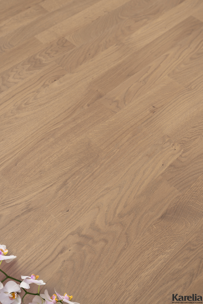 Паркетная доска Karelia Bloom Дуб Aster Deep Matt 3S