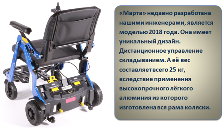 Кресло-коляска с электроприводом