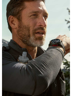 Часы Garmin Fenix 8 Pro — 51 мм MicroLED Sapphire Carbon Gray DLC Titanium Black / Pebble Gray