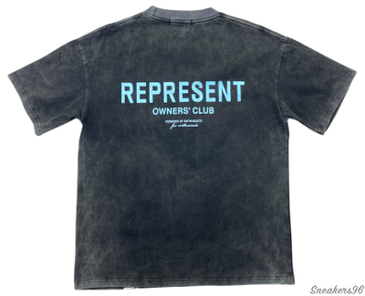 Футболка Represent Grey Мужская (S, M, L, XL)