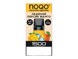 Картридж NOQO Basic Pod Ледяной Персик Манго Затяжек 1500