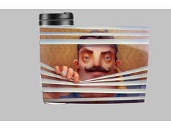 Термокружка Привет Сосед/ Hello Neighbor №7