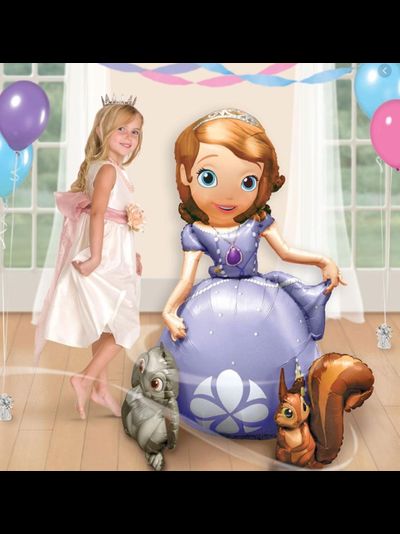 Шар "ходячий" Принцесса София - 130 см
