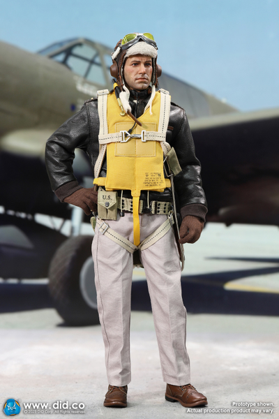 Американский пилот времен Второй Мировой  - Коллекционная ФИГУРКА 1/6 scale WWII United States Army Air Forces Pilot – Captain Rafe (A80167) - DID