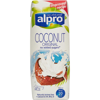 Напиток кокосовый Alpro с рисом, кальцием и витаминами 250 г