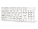 Клавиатура проводная мультимедийная Smartbuy ONE 238 USB белая SBK-238U-W