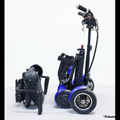 Трицикл GreenCamel Кольт 501 (36V 10Ah 2x250W) кресло синий