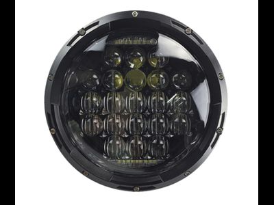 Светодиодная фара GSR-LED-7дюймов-75W-5DL Black, CREE, DRL, 1шт