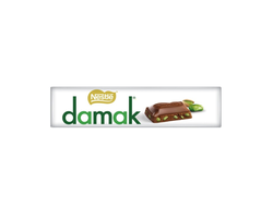 Батончик Nestle Damak молочный шоколад с фисташками