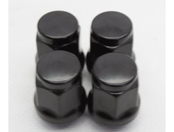 Гайка конус 12*1,25 черный HEX 19