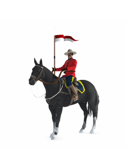 солдаты Кавалерист RCMP mountie