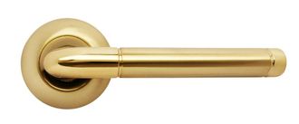 Комплект ручек дверных RAP 2 мат. золото/золото RUCETTI