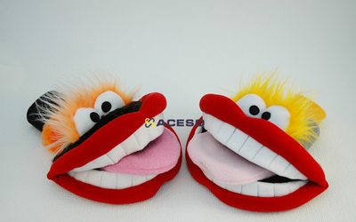 Логопедическая игрушка Ротик (new) (управляется рот и язык)