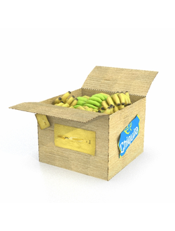 прилавки Бананы в коробке