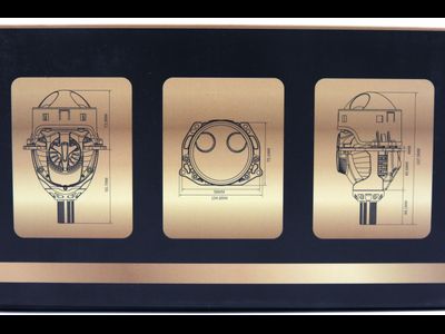 Билед модули Aozoom A30 2025 3.0 дюйма, 5500K, 4 чипа, 12V, 54W/79W, крепление 3R и съемное гаечное (комплект, 2шт)