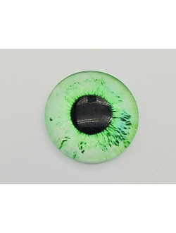 Глазки стеклянные неклеевые дизайн 5, размер 6 мм