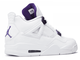 Nike Air Jordan 4 Court  Purple Metallic (Белые) Арт2 новые