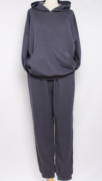 КОСТЮМ ХУДИ   И БРЮКИ  "КАШЕМИР" графит р.54,56