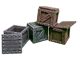 Wooden crates (20x20) (PAINTED)