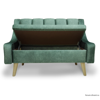 Кухонный ДИВАН в скандинавском стиле "ФОРУМ-12", Зеленый