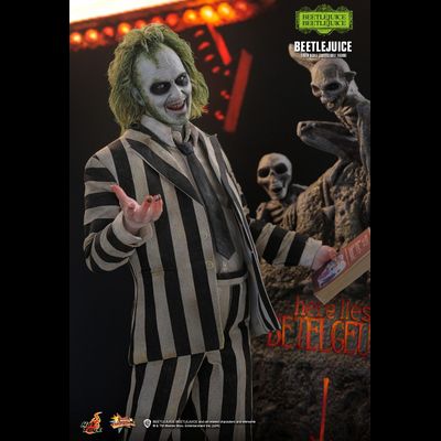 Битлджус (Майкл Китон, Beetlejuice 2) - Коллекционная фигурка 1/6 Beetlejuice (MMS767) - Hot Toys