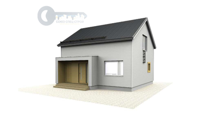 ДЖ-17 ЖИЛОЙ ДОМ: ГАБАРИТНЫЕ РАЗМЕРЫ: (8.5Х7.5М) 1,5 ЭТАЖА, ОБЩАЯ ПЛОЩАДЬ: 127.5М²