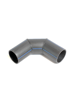 D200 SDR11 ОТВОД 45°- 90° СВАРНОЙ СЕГМЕНТНЫЙ ПНД ПЭ100 | Samotlorss