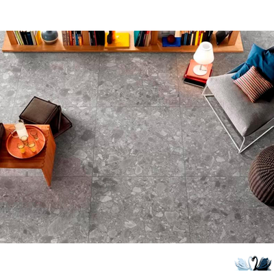 Керамогранит Zerde Tile Palladino light grey 60х60 см матовый