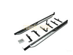 Пороги OEM Style с логотипом для Haval Jolion 2020-