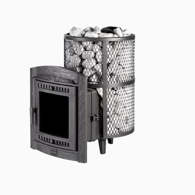 Банная печь Атмосфера L сетка нержавейка до 20 м3