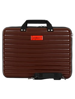 Пластиковый кейс для ноутбука 17 - 18 дюймов Optimum, коричневый