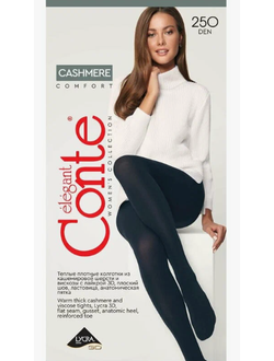 Колготки женские кашемир Conte Cashmere 250 den