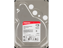 Жёсткий диск TOSHIBA X300 HDWE140UZSVA, 4Тб, HDD, SATA III, 3.5"