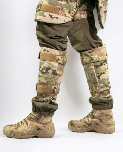 Защита голеней с баллистикой Бр1А свмпэ 25 слоев (Мох, мультикам)