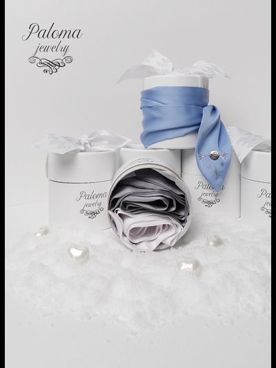 Шарф шелковый INEY Collection