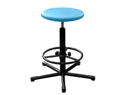 ТАБУРЕТ ВИНТОВОЙ С ПОЛИУРЕТАНОВЫМ СИДЕНЬЕМ Т09