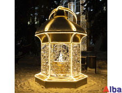 Световая фигура Фонарь золотой 3 м