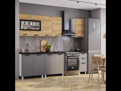 Кухня Крафт 2,0 м тип 2 (BTS)