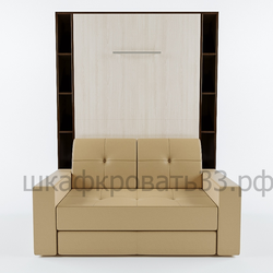 Шкаф-кровать с диваном "Виктория" 120х200