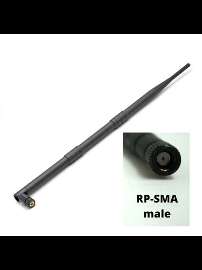 DE/WiFi 9db Уличная Wi-Fi антенна 2,4 ГГц усиление 9 Дб (разъём SMA-RP)