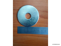 Шайба Ф16*60*3 растяжки краба 2108 большая цена за 10 шт.